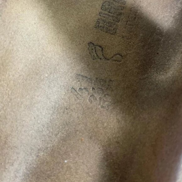 Birkenstock Mayari White Leather Toe Loop Sandal Slide Women's 41 EU/10 US - Picture 9 of 12